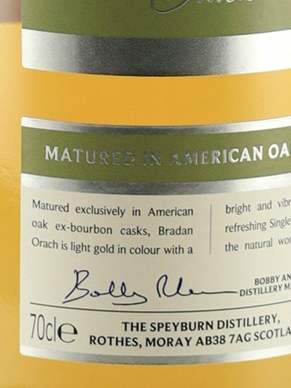 Speyburn Bradan Orach
