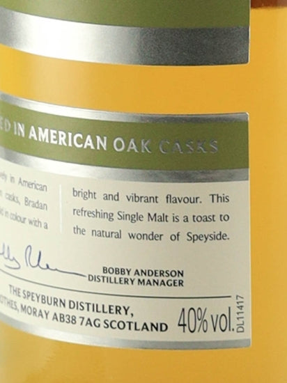 Speyburn Bradan Orach
