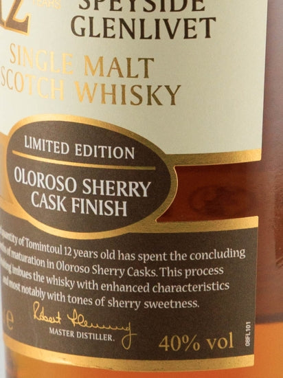 Tomintoul 12 Years Oloroso Sherry Cask Finish