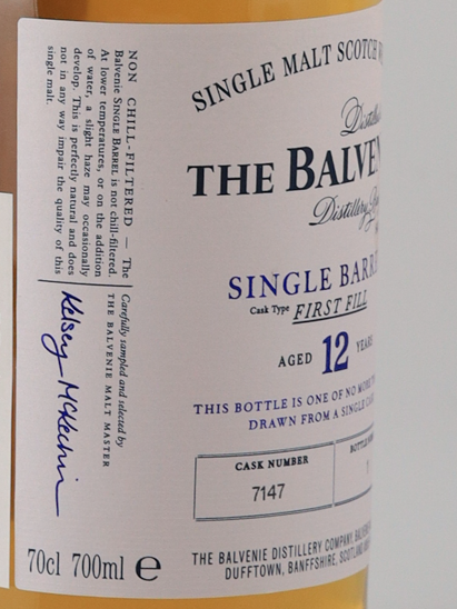 Balvenie 12 Years Single Barrel First Fill