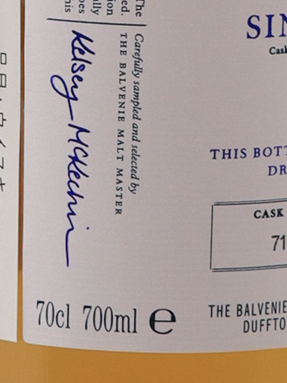 Balvenie 12 Years Single Barrel First Fill