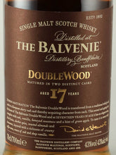 Load image into Gallery viewer, Balvenie 17 Years Double Wood Old Bottle