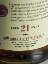 Load image into Gallery viewer, Balvenie 21 Years Portwood Unchillfiltered