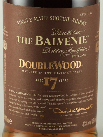 Balvenie 17 Years Double Wood