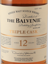 Load image into Gallery viewer, Balvenie 12 Years Triple Cask 1L