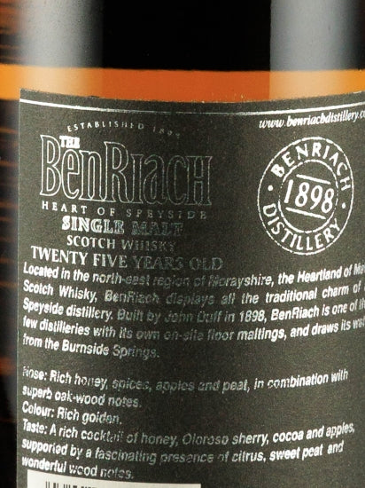 Benriach 25 Years