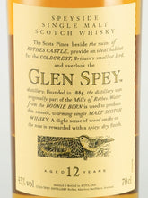 Load image into Gallery viewer, Glen Spey 12 Years 2021 Release Lot 1104