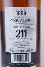 Load image into Gallery viewer, Kingsbury Silver Macallan 16 Years 1998