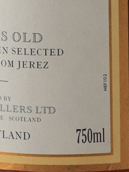 Macallan 12 Years Old Bottle