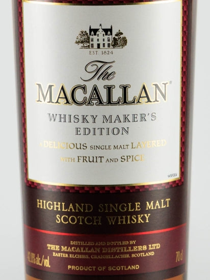 Macallan Maker's Edition