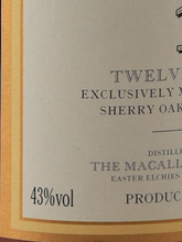 Load image into Gallery viewer, Macallan 12 Years Old Bottle