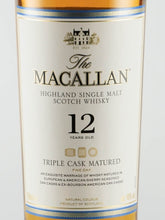 Load image into Gallery viewer, Macallan 12 Years Triple Cask 40% 700ml