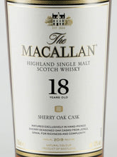 Load image into Gallery viewer, Macallan 18 Years 2019 Release