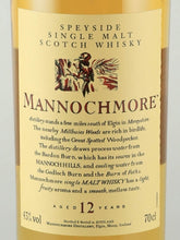 Load image into Gallery viewer, Mannochmore 12 Years 2021 Release Lot 1103