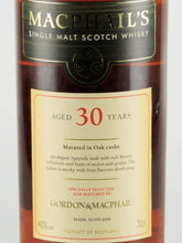 Load image into Gallery viewer, Gordon &amp; MacPhail MacPhail's 30 Years