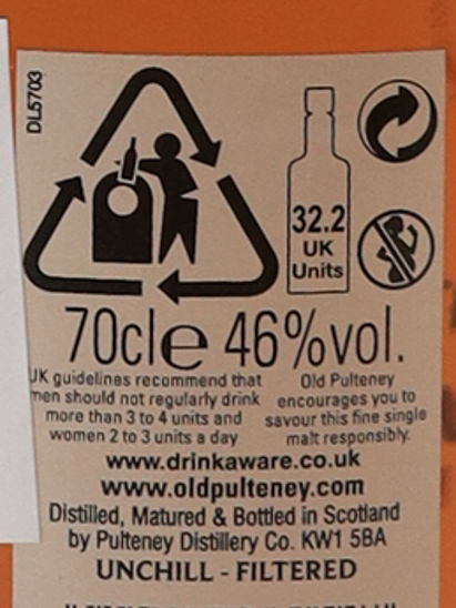 Old Pulteney 17 Years
