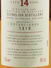 Load image into Gallery viewer, Clynelish 14 Years