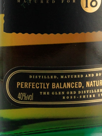 The Singleton of Glen Ord 18 Years