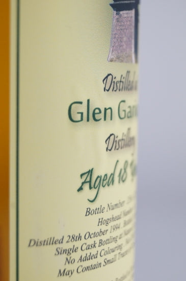 Whisky Broker Glen Garioch 18 Years 1994