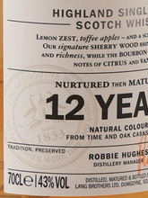 Load image into Gallery viewer, Glengoyne 12 Years Old Label