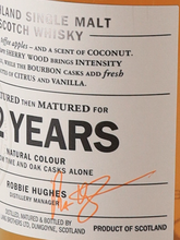 Load image into Gallery viewer, Glengoyne 12 Years Old Label