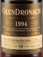 Load image into Gallery viewer, Glendronach 19 Years 1994 PX Sherry Puncheon