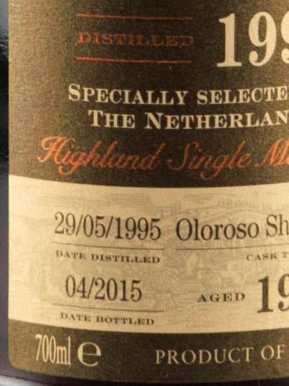 Glendronach 19 Years 1995 Oloroso Sherry Butt