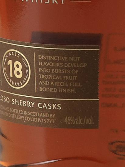 Tomatin 18 Years