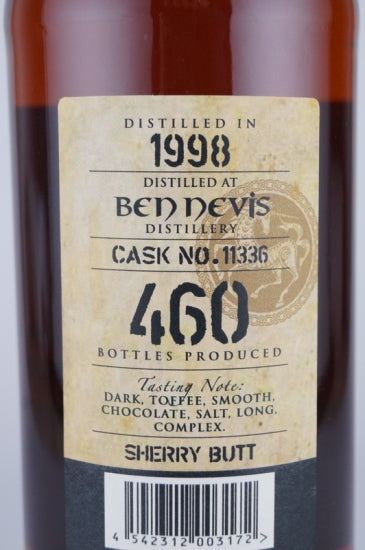 Kingsbury Gold Ben Nevis 17 Years 1998