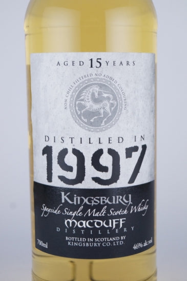 Kingsbury Silver Macduff 15 Years 1997