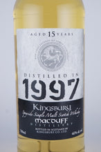 Load image into Gallery viewer, Kingsbury Silver Macduff 15 Years 1997