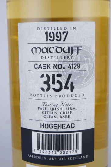 Kingsbury Silver Macduff 15 Years 1997