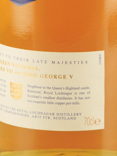 Royal Lochnagar 12 Years