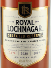Load image into Gallery viewer, Royal Lochnagar Selected Reserve 2012