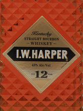 Load image into Gallery viewer, I.W. Harper 12 Years Old Label