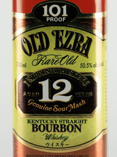 Old Ezra 12 Years Old Label