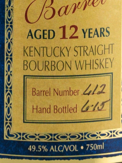 Ezra Brooks 12 Years Single Barrel