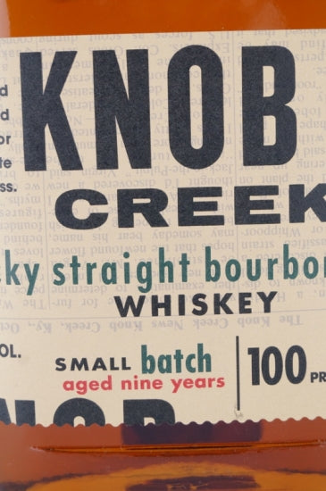 Knob Creek 9 Years Old Label