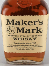 Load image into Gallery viewer, Maker's Mark 700ml