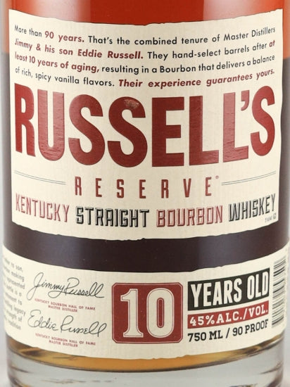 Wild Turkey Russell's Reserve 10 Years