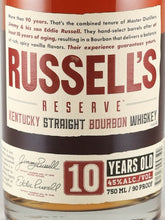 Load image into Gallery viewer, Wild Turkey Russell's Reserve 10 Years