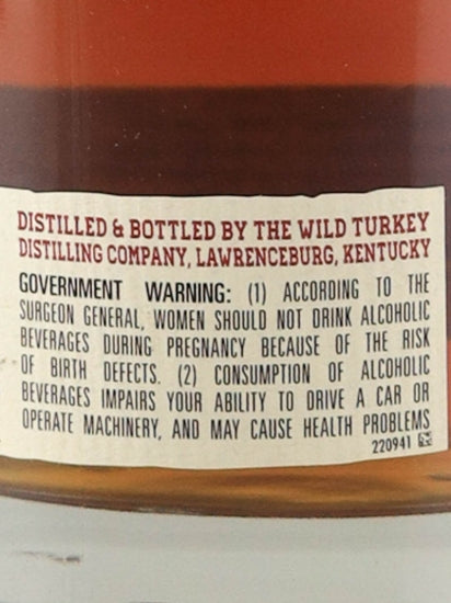 Wild Turkey Russell's Reserve 10 Years