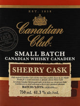 Load image into Gallery viewer, Canadian Club Sherry Cask Old Label