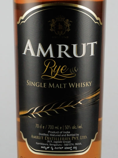 Amrut Rye Single Malt