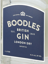 Load image into Gallery viewer, Boodles Dry Gin 1L