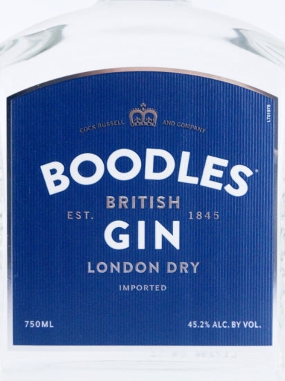 Boodles Dry Gin 750ml