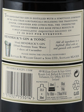 Load image into Gallery viewer, Hendrick's Gin