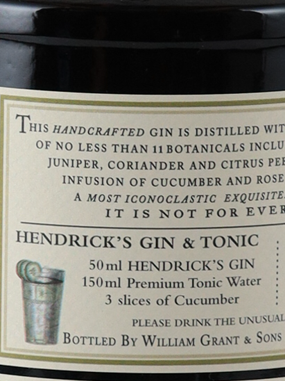 Hendrick's Gin
