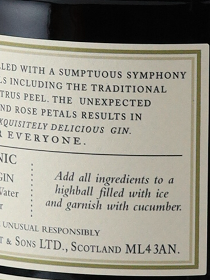Hendrick's Gin