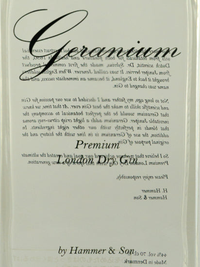 Geranium Gin